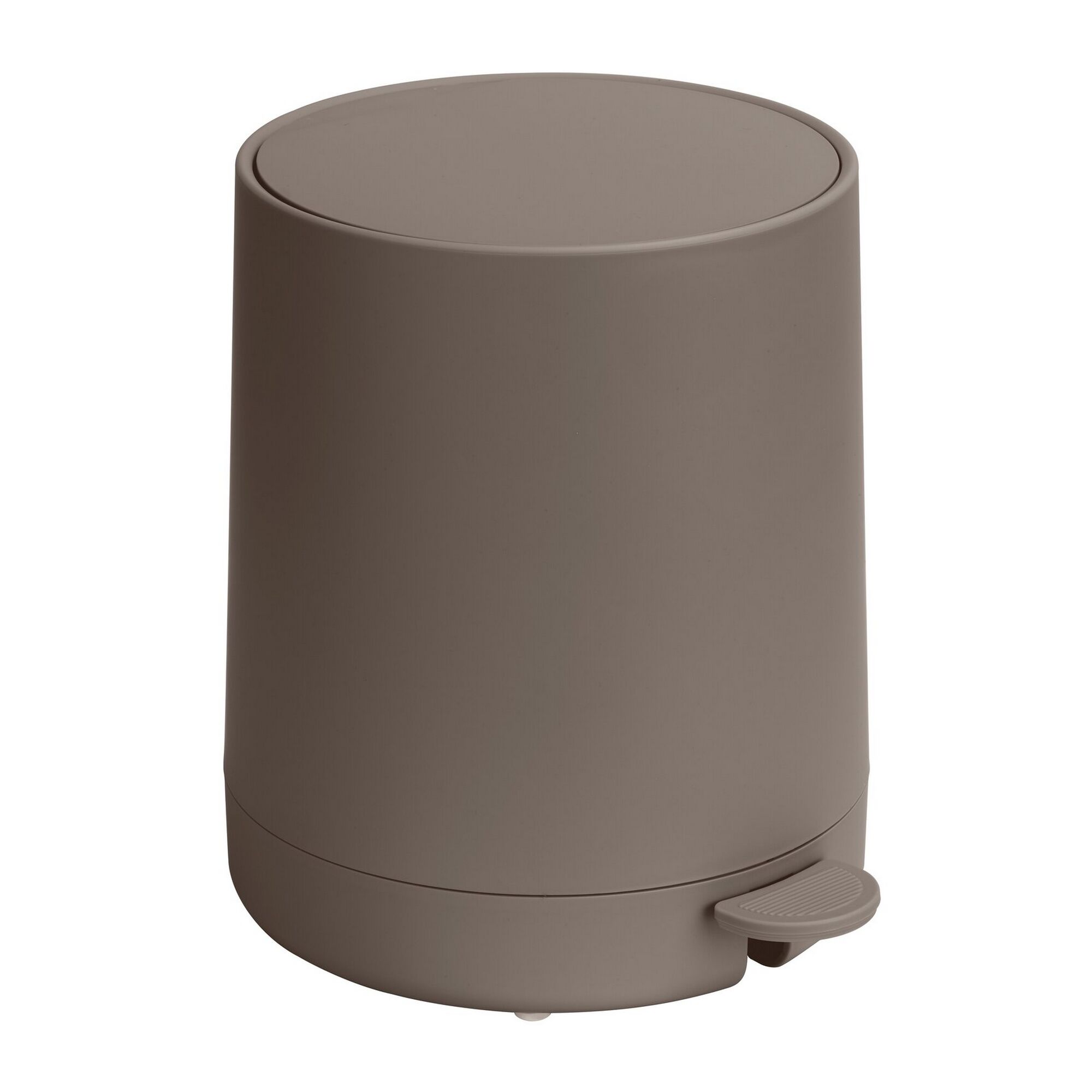 Kosmetikeimer Fablo in Taupe mit Pedal