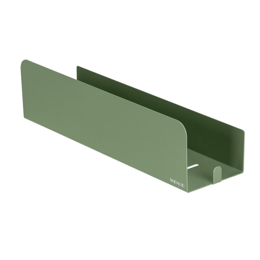 Wandablage 'Lizan' grün ohne Bohren 30,5 x 8 x 8,5 cm