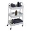 Rollwagen 'Torriana' weiß 46 x 79 x 31 cm