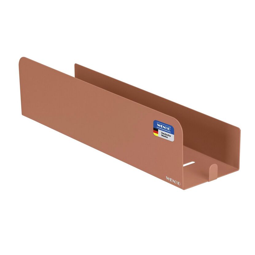 Wandablage 'Lizan' braun ohne Bohren 30,5 x 8 x 8,5 cm