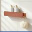 Wandablage 'Lizan' braun ohne Bohren 30,5 x 8 x 8,5 cm