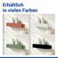 Wandablage 'Lizan' braun ohne Bohren 30,5 x 8 x 8,5 cm