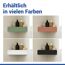 Eckablage 'Lizan' grün ohne Bohren 30 x 8 x 13,5 cm