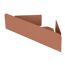 Eckablage 'Lizan' braun ohne Bohren 30 x 8 x 13,5 cm