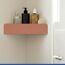 Eckablage 'Lizan' braun ohne Bohren 30 x 8 x 13,5 cm