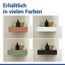 Eckablage 'Lizan' braun ohne Bohren 30 x 8 x 13,5 cm