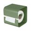 Toilettenpapierhalter 'Lizan' grün Stahl 14 x 14.5 x 13.7 cm