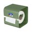 Toilettenpapierhalter 'Lizan' grün Stahl 14 x 14.5 x 13.7 cm