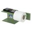 Toilettenpapierhalter 'Lizan' grün Stahl 30 x 11.7 x 10 cm
