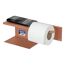 Toilettenpapierhalter 'Lizan' braun Stahl 30 x 11.7 x 10.7 cm