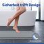 Badteppich 'Simi' Diatomit grau 50 x 80 cm