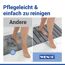 Badteppich 'Tritea' Diatomit grau 39 x 60 cm