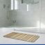 Badteppich 'Lepiana' Diatomit beige 39 x 60 cm