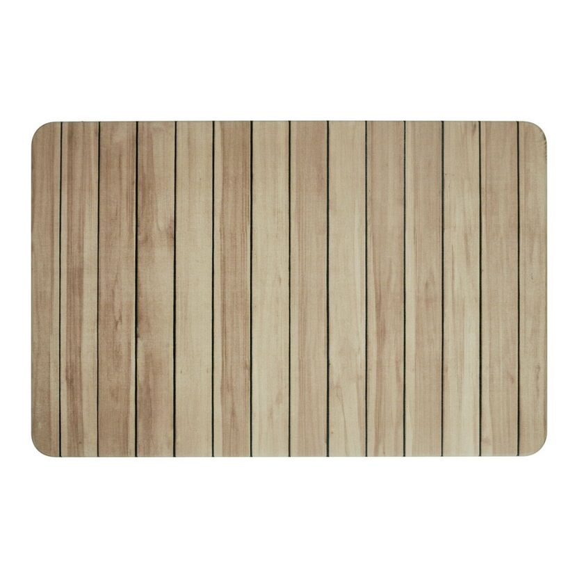 Badteppich 'Lepiana' Diatomit beige 39 x 60 cm