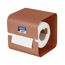 Toilettenpapierhalter 'Lizan' braun Stahl 14 x 14.5 x 13.7 cm