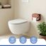 Toilettenpapierhalter 'Lizan' braun Stahl 14 x 14.5 x 13.7 cm