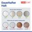 Toilettenpapierhalter 'Lizan' braun Stahl 14 x 14.5 x 13.7 cm