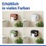Toilettenpapierhalter 'Lizan' braun Stahl 14 x 14.5 x 13.7 cm