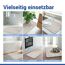 Badteppich 'Puna' Diatomit beige 50 x 80 cm