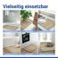 Badteppich 'Lepiana' Diatomit beige 50 x 80 cm