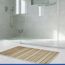 Badteppich 'Lepiana' Diatomit beige 50 x 80 cm