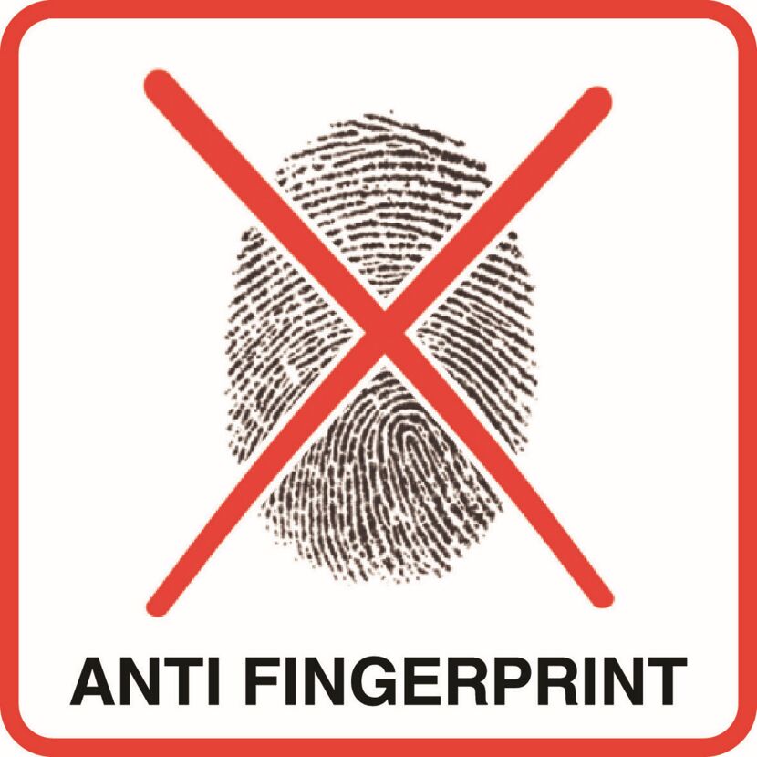 Symbol für Anti-Fingerprint Eigenschaft