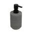 Seifenspender 'Denia' Keramik grau, schwarz 175 ml