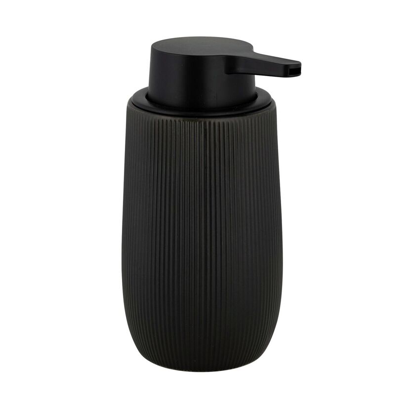 Seifenspender 'Fablo' Keramik schwarz 400 ml