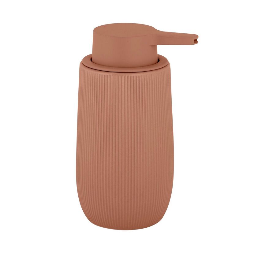 Seifenspender 'Fablo' Keramik braun 400 ml
