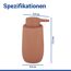 Seifenspender 'Fablo' Keramik braun 400 ml