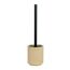 WC-Garnitur 'Denia' beige Edelstahl 10 x 26.5 x 10 cm