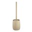 WC-Garnitur 'Fablo' beige Keramik 12 x 39.5 x 12 cm
