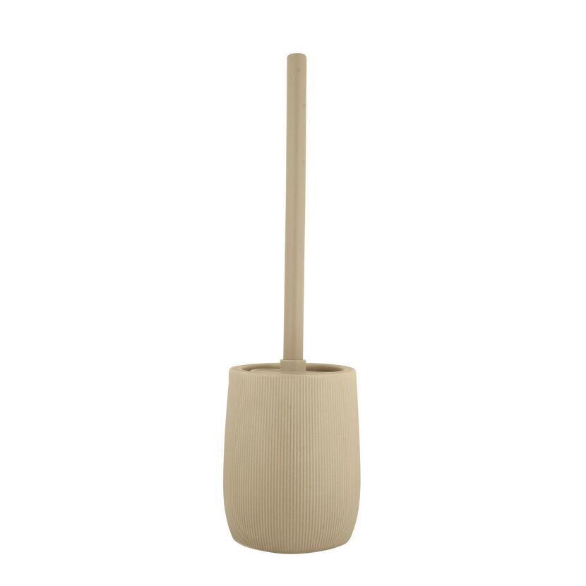 WC-Garnitur 'Fablo' beige Keramik 12 x 39.5 x 12 cm