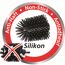 Silikon WC-Bürstenkopf mit Anti-Haft-Eigenschaft
