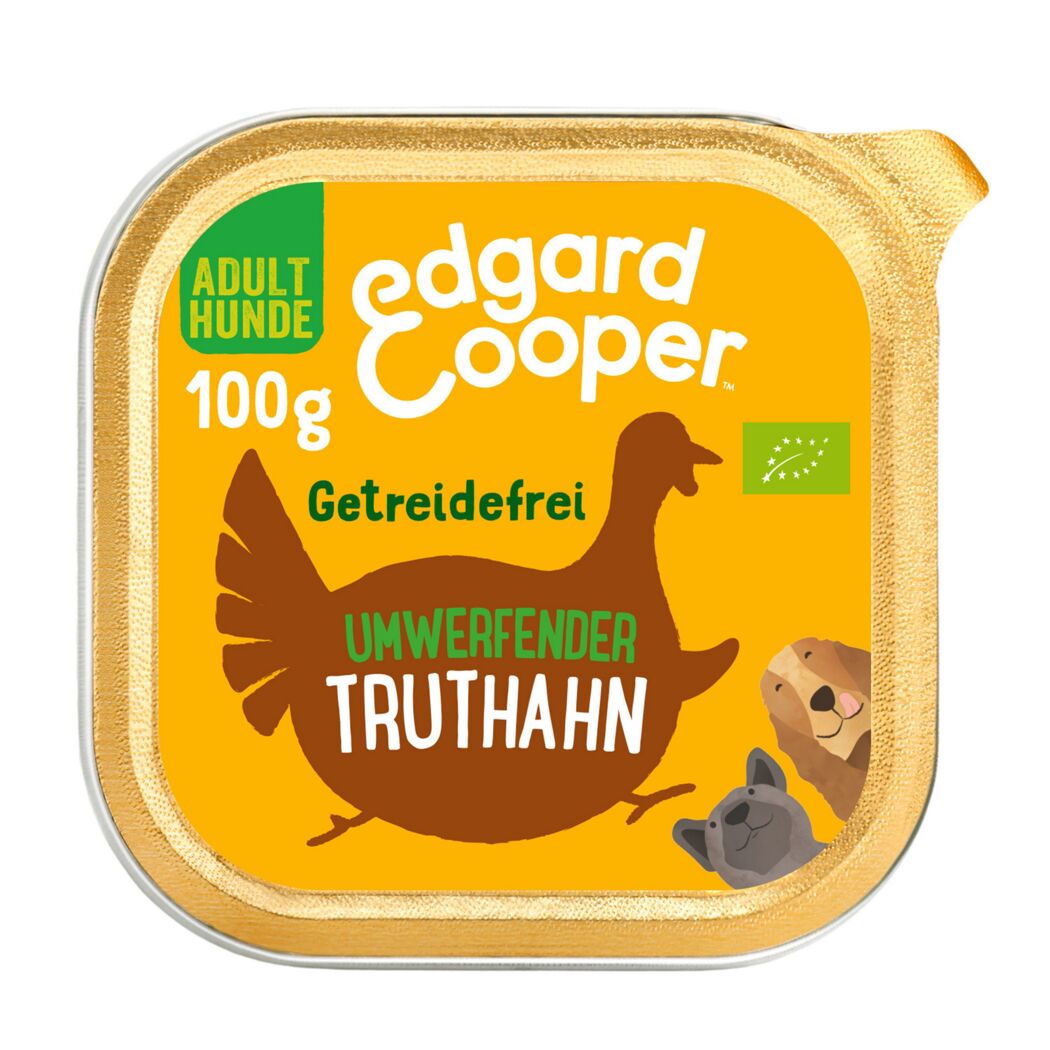 Hundenassfutter Bio-Truthahn mit Bio-Kokosnuss 100 g