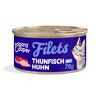 Katzennassfutter 'Filets' Thunfisch mit Huhn 70 g