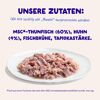 Katzennassfutter 'Filets' Thunfisch mit Huhn 70 g
