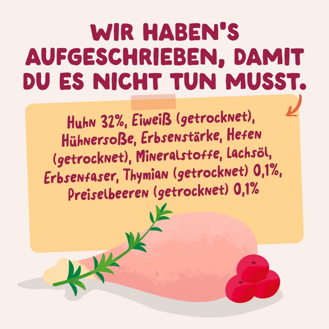 Katzennassfutter Huhn in Sauce 85 g
