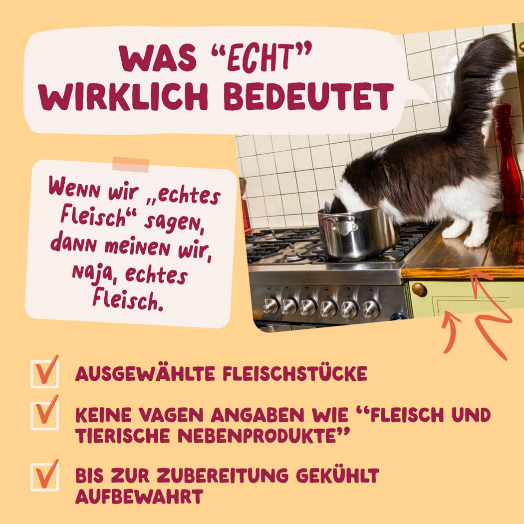 Katzennassfutter 'Multipack' Bestes vom Bauernhof in Sauce 12 x 85 g