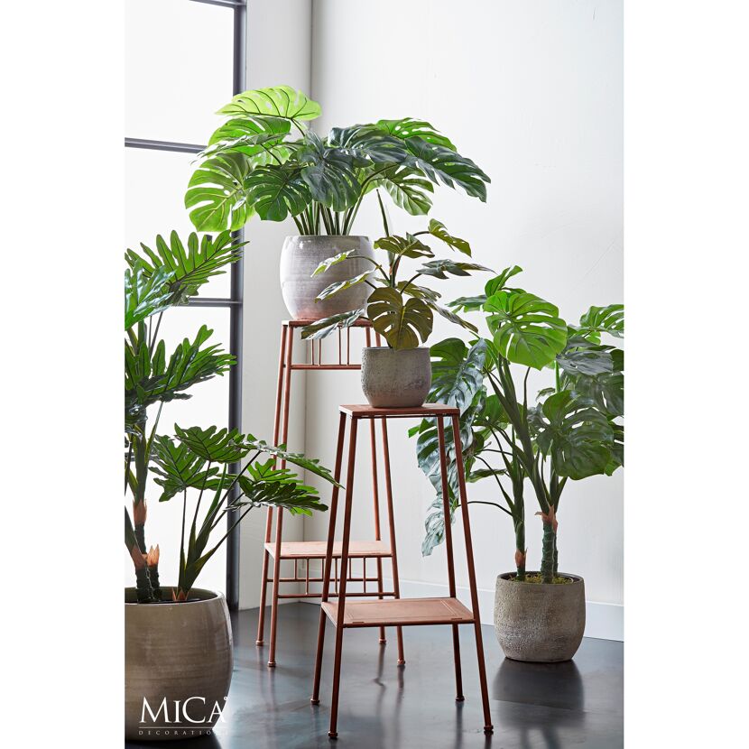 Kunstpflanze Monstera 60 x Ø 80 cm