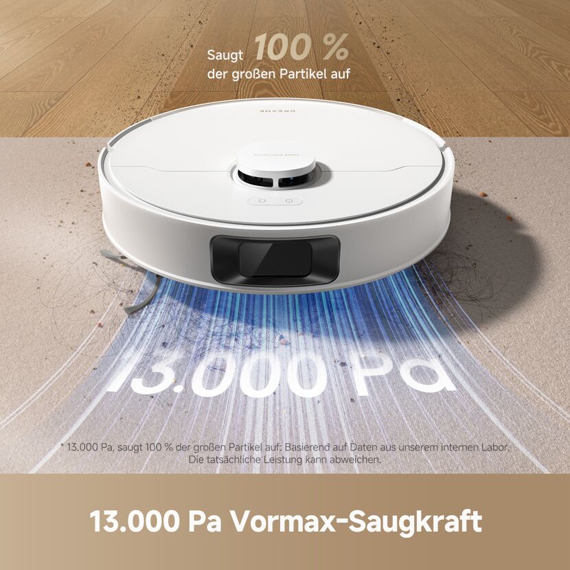 Saug- und Wischroboter 'D20 Plus' mit App-Steuerung