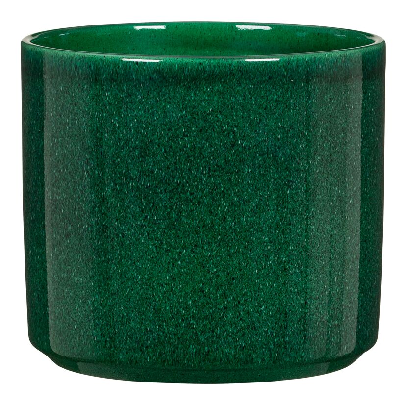 Übertopf 'Mystic Green 14/631' Keramik grün Ø 13,6 x 12,2 cm