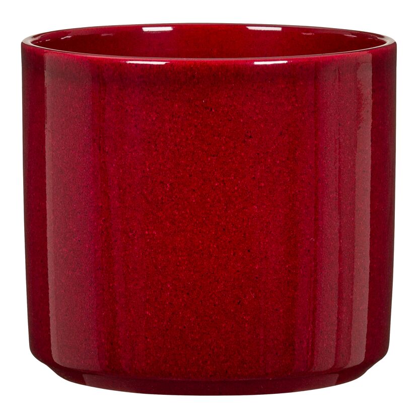 Übertopf 'Mystic Red 14/631' Keramik rot Ø 13,6 x 12,2 cm