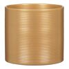 Übertopf 'Pearl Gold 14/828' Keramik goldfarben Ø 14 x 13 cm