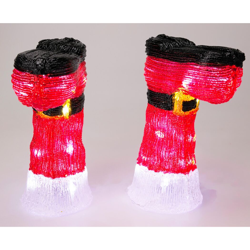 LED-Dekofigur Stiefel 15 LED 33 cm