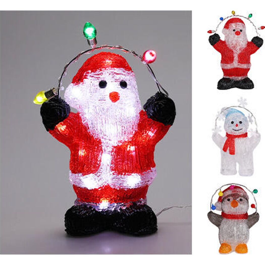 LED-Dekofigur 30 cm sortiert