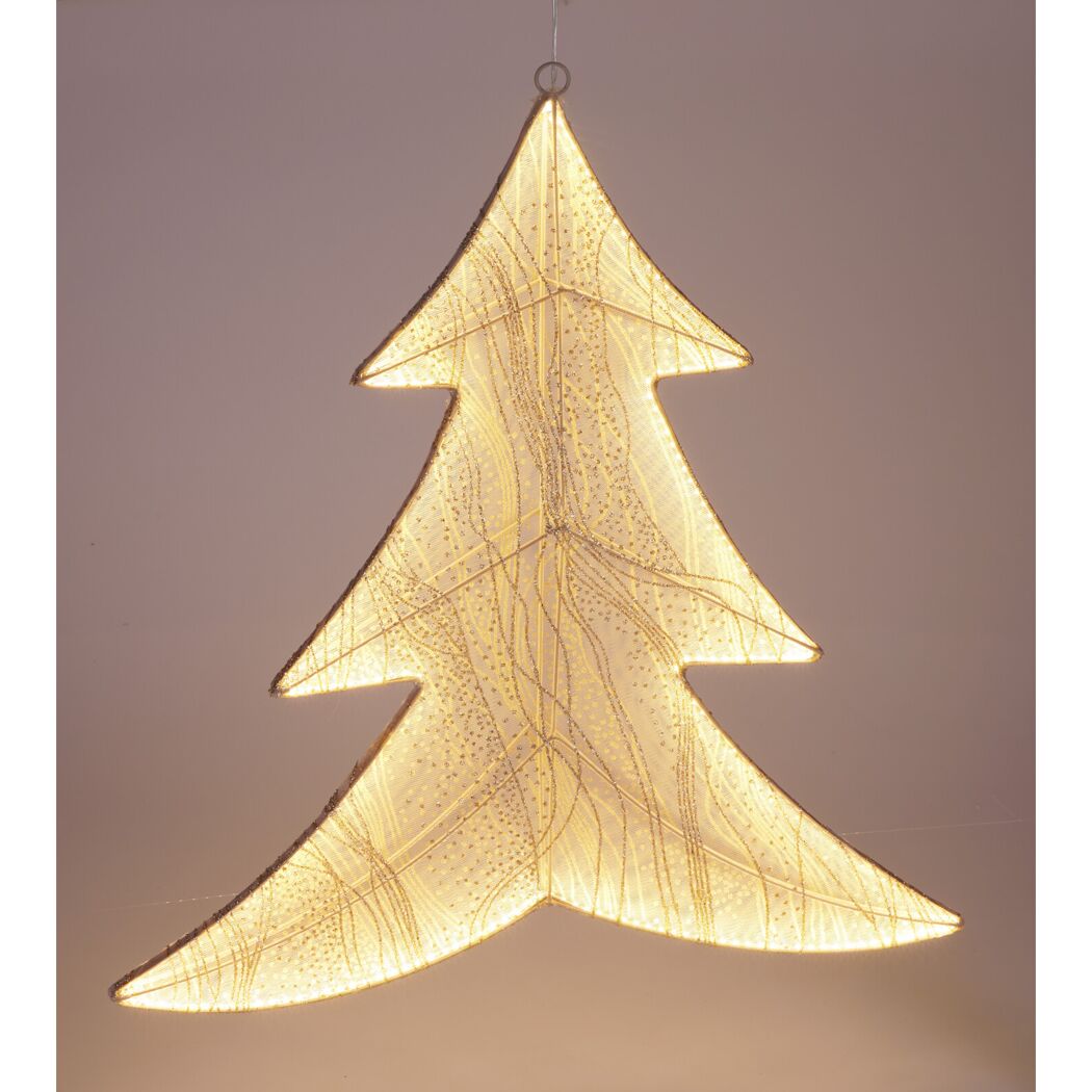 LED-Weihnachtsbaum 260 LEDs 53 x 56 cm