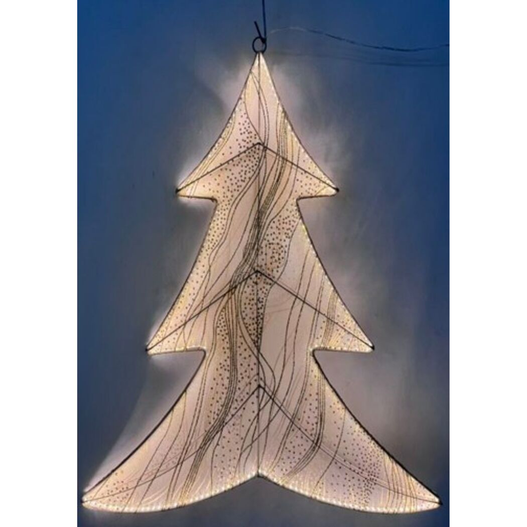 LED-Weihnachtsbaum 260 LEDs 53 x 56 cm