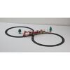 Deko-Eisenbahn mit Sound und Licht 283 cm 22-teilig