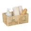 Badkorb 'Meria S' beige 24,5 x 10 x 15 cm